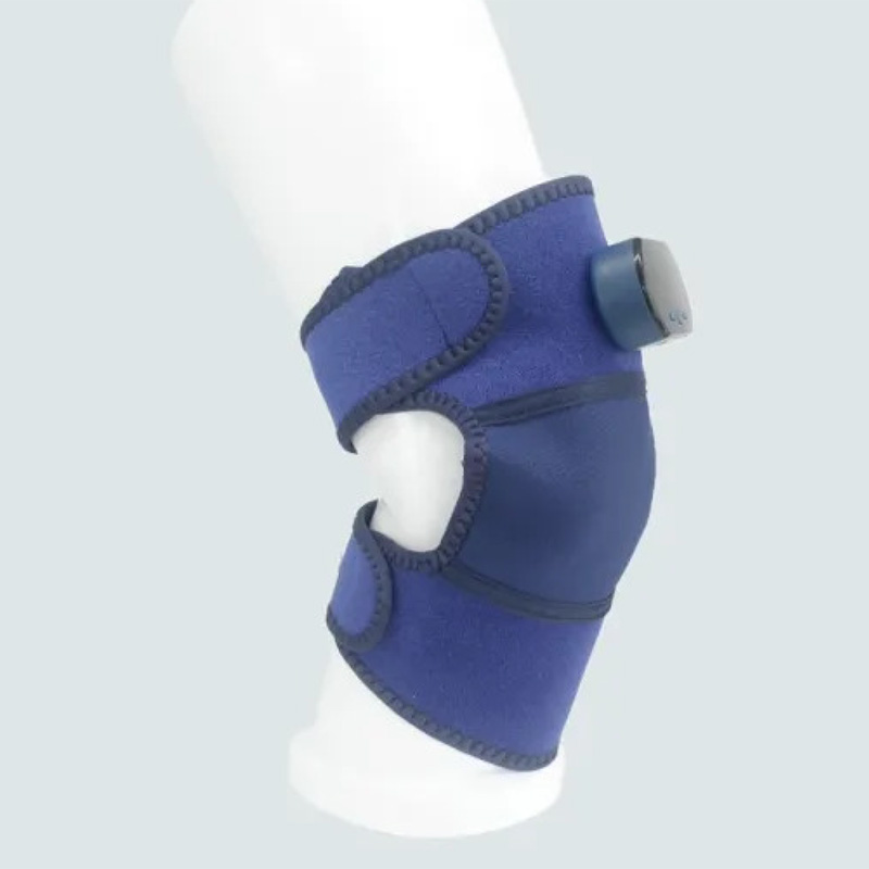 Magnetic suction massage knee pad